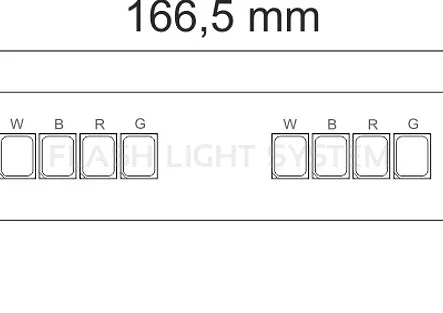 RGBW Phosphor Converted LEDs
