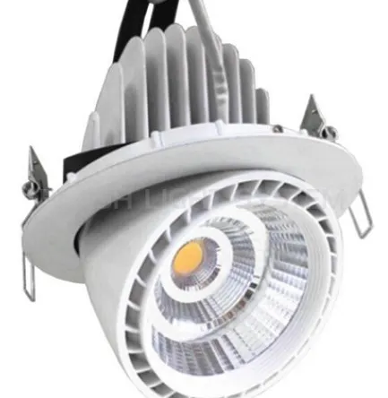Antyrefleksyjny Downlight wychylny ROTO 28 W