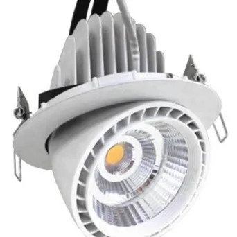 Antyrefleksyjny Downlight wychylny ROTO 28 W