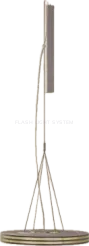 Cabildo wisząca lampa biurkowa