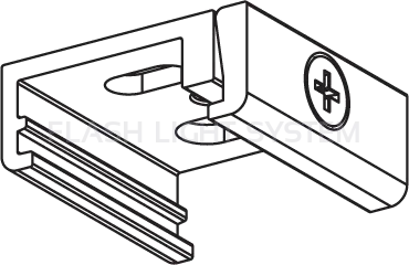 Zacisk do szynoprzewodu Global trac SKB 12