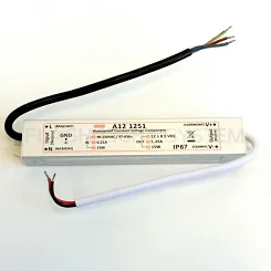 Zasilacz LED 12V/24V -15W  IP67
