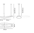 Artemide Mouette symmetric LED 135cm - 4