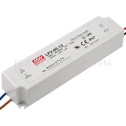 Zasilacz LED Mean Well LPV-60W - wodoodporny