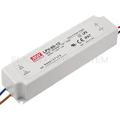 Zasilacz LED Mean Well LPV-60W - wodoodporny
